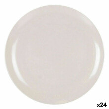 Salad Bowl La Mediterránea Melamin White 25 x 1,5 cm (24 Units)