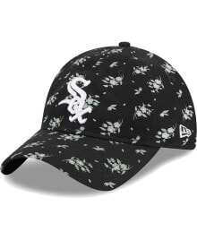 New Era youth Girls Black Chicago White Sox Bloom 9TWENTY Adjustable Hat