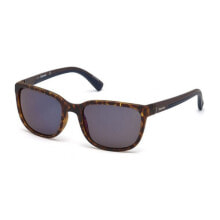 Мужские солнцезащитные очки Мужские очки солнцезащитные вайфареры коричневые Mens sunglasses Timberland TB9116-5656D Brown (56 mm) ( 56 mm)