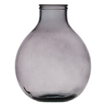 Vase Grey recycled glass 37 x 37 x 46 cm