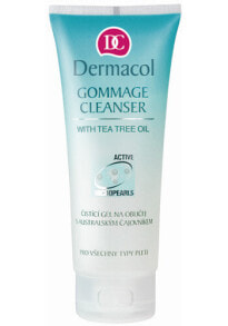 Dermacol Gommage Cleanser Очищающий и отшелушивающий гель для лица с маслом чайного дерева 100 мл