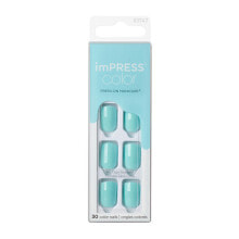 Товар для дизайна ногтей Kiss Self-adhesive nails imPRESS Color Mint To Be 30 pcs