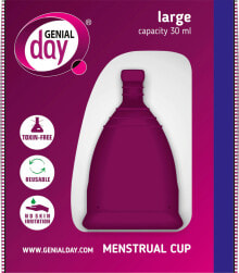 Менструальные чаши Genial Day Menstural Cup Large Менструальная чаша большая