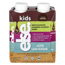 Kids, Plant-Powered Complete Nutrition Shake, Vanilla, 4 Cartons, 8 fl oz (256 ml) Each