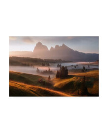 Trademark Global richard Beresford Harris First Light Fog Canvas Art - 37