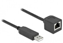 Компьютерные разъемы и переходники serielles Anschlusskabel mit FTDI Chipsatz USB 2.0 Typ-A Stecker zu RS-232 RJ45 - Digital - Network