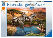 Детские развивающие пазлы ravensburger 17376 паззл Составная картинка-головоломка 500 шт Животные