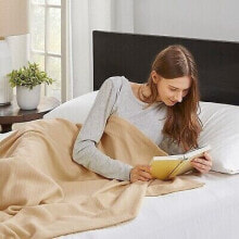Bed Blanket Liquid Cotton King Linen