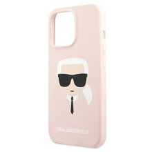 KARL LAGERFELD Klhcp13XSlkhlp iPhone 13 Pro Max 6.7 Silicone Karl`S Head phone case