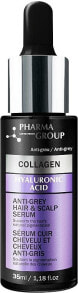 Serum gegen graues Haar - Pharma Group Laboratories Collagen & Hyaluronic Acid Anti-Grey Hair & Scalp Serum