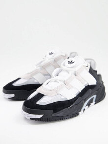 Men's shoes adidas Originals – Niteball – Sneaker in Schwarz und Weiß