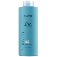 Шампуни для волос wella INVIGO Balance Aqua Pure Shampoo Глубоко очищающий шампунь с экстрактом лотоса 1000 мл