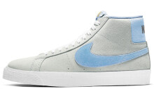 Nike Blazer Mid 中帮 板鞋 男款 灰蓝 / Кроссовки Nike Blazer Mid 864349-008