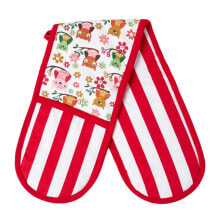 Kitchen mittens, aprons and potholders