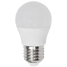 HEPOLUZ E27 8W 3000K Spherical LED Bulb