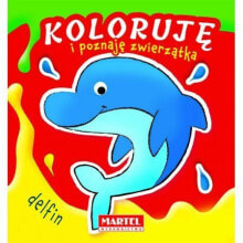 Раскраски для детей Koloruję i poznaję zwierzątka. Delfin