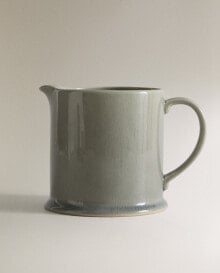 Glazed stoneware jug