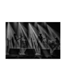 Trademark Global adrian Popan Band on Stage Canvas Art - 15
