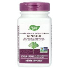 Premium Extract, Ginkgo, 60 Vegan Capsules