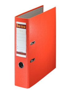 Bene 291400OR папка A4 Древесно-стружечная плита (ДСП), Тонкий картон, Бумага, Пластик Оранжевый