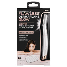 Женская бритва, лезвие Finishing Touch Flawless Derma plane Glow facial hair remover
