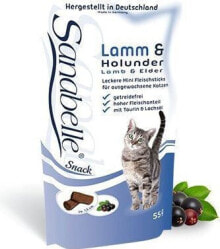 Лакомство для кошек Bosch Tiernahrung SANABELLE 55g SnackJAGNIĘCINA&CZARNY BEZ