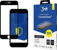 Защитные пленки и стекла для смартфонов 3MK Apple iPhone 7/8/SE 2020 Black - 3mk FlexibleGlass Max