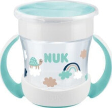 Drinking bowls for kids nUK Kubek niekapek Mini Magic Cup 160 ml, turkus 751278 Nuk