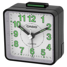 Analogue Alarm Clock Casio TQ-140-1B Plastic