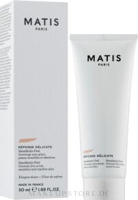 Купить скрабы и пилинги для лица Matis: Sanftes Peeling mit natürlichen Enzymen für empfindliche und reaktive Haut - Matis Reponse Delicate Peeling Cream 50 ml