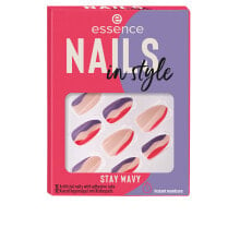 NAILS IN STYLE uñas artificiales #stay wavy 12 u