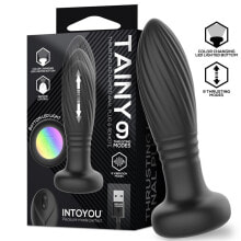 Tiany Thrusting Led Lighted Anal Plug with Remote Control