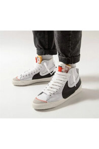 Blazer Mid '77 Jumbo Erkek Beyaz/Siyah Sneaker Ayakkabı DD3111-100-On7Sports