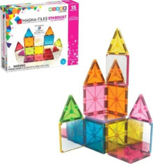 Magna Tiles Stardust 15-częściowy zestaw konstrukcji magnetycznych