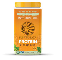 Сывороточный протеин Sunwarrior Classic Plus Protein Протеиновый порошок на растительной основе - 20 г белка на порцию  750 г