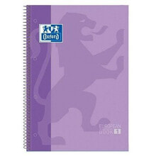 Notebook Oxford European Book Light mauve A4 5 Pieces