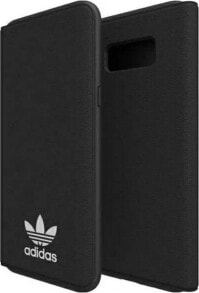 Adidas Oryginalne Etui SAMSUNG GALAXY S8+ Adidas OR Booklet Case BASIC (28207) czarne