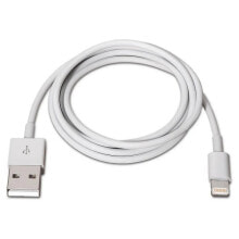 AISENS Apple USB A Male To Lightning 2.0 Male 2 m USB Cable