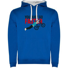 KRUSKIS Go Faster Two-Colour Hoodie