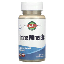 KAL, Trace Minerals, 30 Tablets
