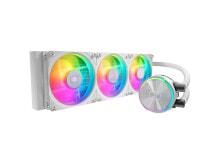 Купить компьютерные комплектующие COOLER MASTER: CoolerMaster MasterLiquid PL360 FLUX White ARGB Close-Loop AIO Liquid Cooler, Du