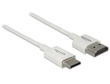 DeLOCK 85141 HDMI кабель 0,5 m HDMI Тип A (Стандарт) HDMI Type C (Mini) Белый