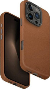 Uniq Etui UNIQ Lyden Apple iPhone 16 Pro Magclick Charging karmel/caramel