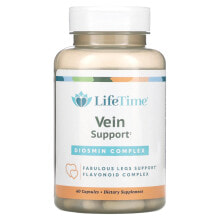 Растительные экстракты и настойки LifeTime Vitamins, Diosmin Complex, Vein Support, 60 Capsules