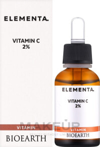 Gesichtsserum Vitamin C 2 % - Bioearth Elementa Vitamin C 2%