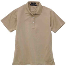 Купить женские футболки и топы River's End: River's End Upf 30+ Bodymap Short Sleeve Polo Shirt Womens Beige Casual 6210-PE