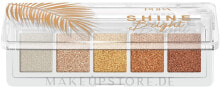 Lidschatten-Palette mit Metallic-Effekt - Pupa Shine Bright Eye Palette