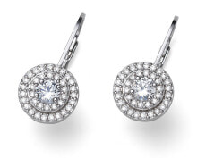 Ювелирные серьги charming glittering silver earrings Best 62137