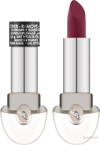 Samtiger und matter Lippenstift - Guerlain Rouge G Luxurious Velvet