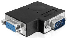 DeLOCK VGA M/F 15-p VGA Черный 65345